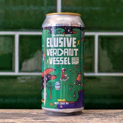 Elusive x Verdant | Threads : West Coast IPA