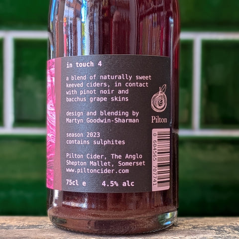 Pilton | In Touch 75cl : Apple & Grape Keeved Cider