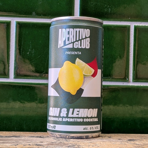 Aperitivo Club | Gin & Lemon : Canned Cocktail