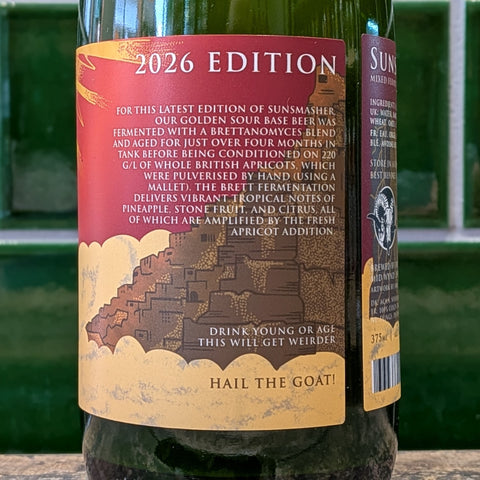 Holy Goat | Sunsmasher 2026 : Mixed Fermentation Sour